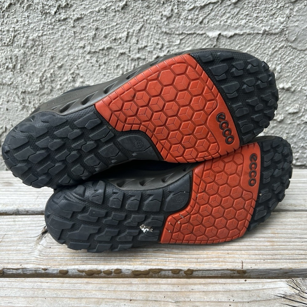 ECCO‎ Shoes Men Size 10 Core Hydromax Water Resistant Golf Black Leather - Picture 8 of 9